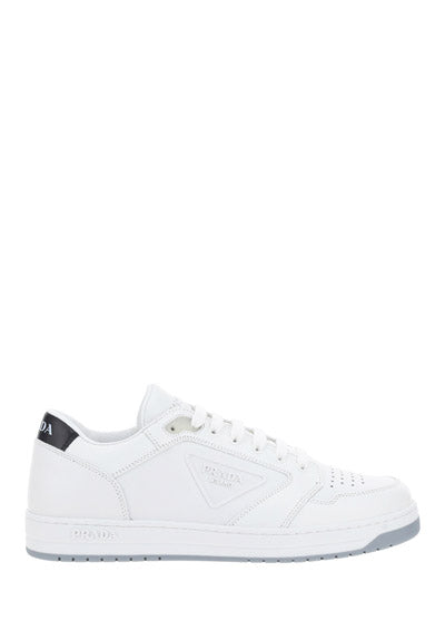 District Leather Sneaker - White