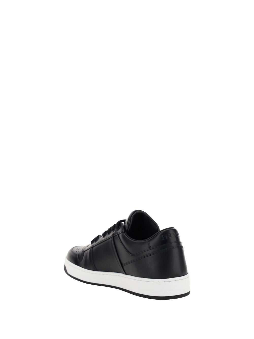 Downtown Leather Sneakers - Black