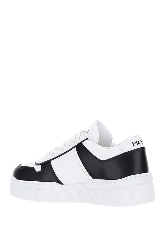 Leather Sneakers - White/Black