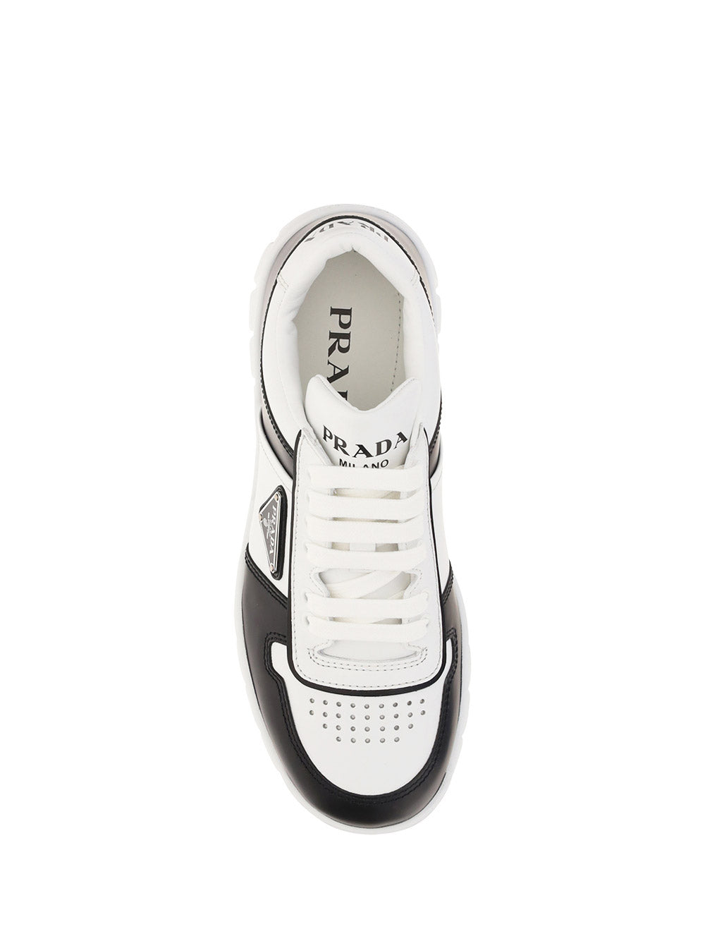 Leather Sneakers - White/Black