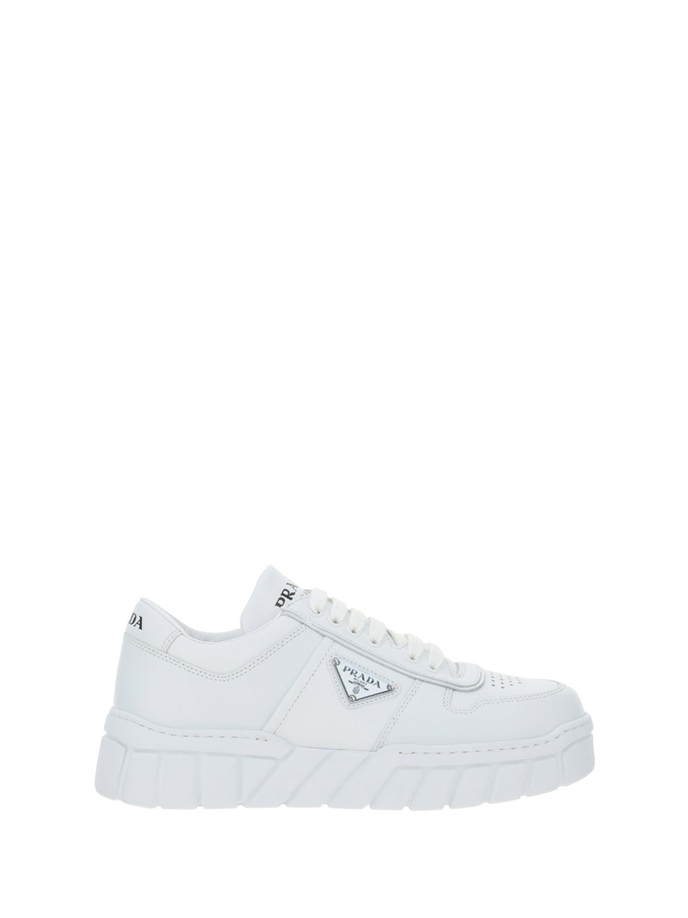 Leather Sneakers - White