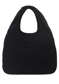 Canvas Hobo Bag - Black