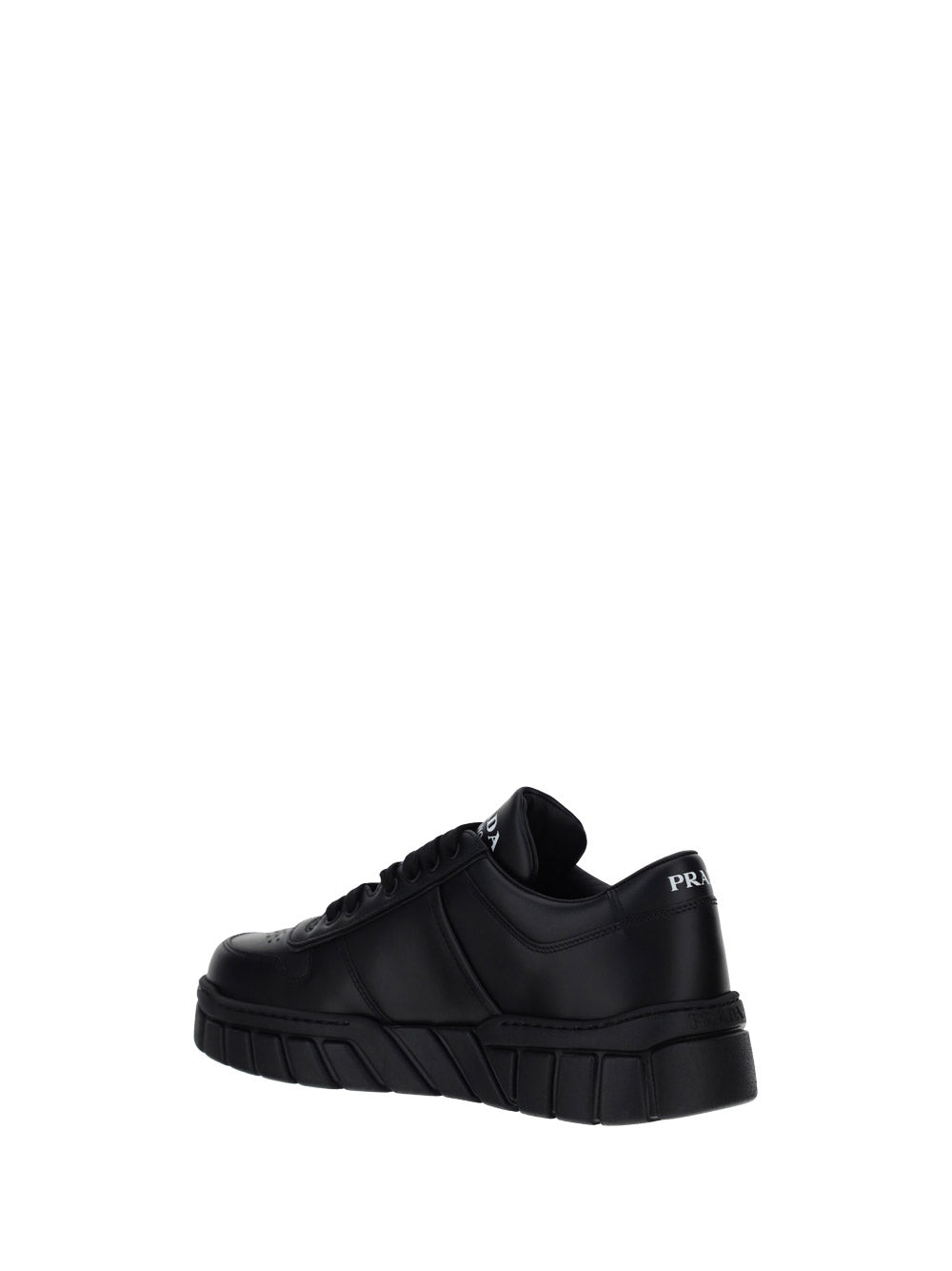 Leather Sneakers - Black.