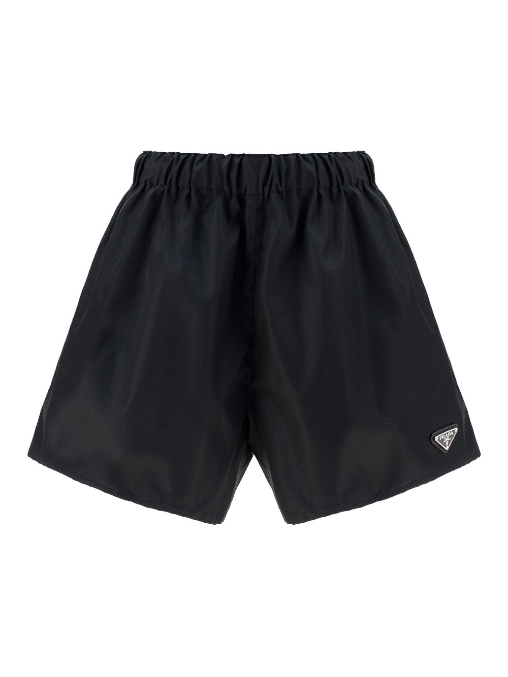 Re-Nylon Gabardine Bermuda Shorts - Black