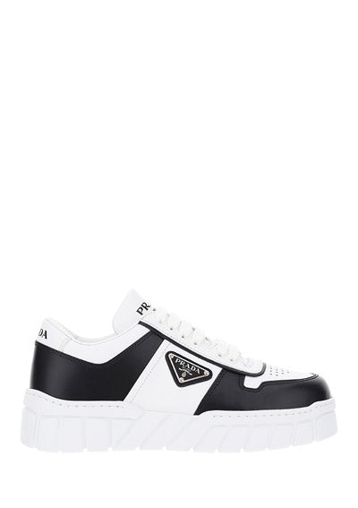 Leather Sneakers - White/Black