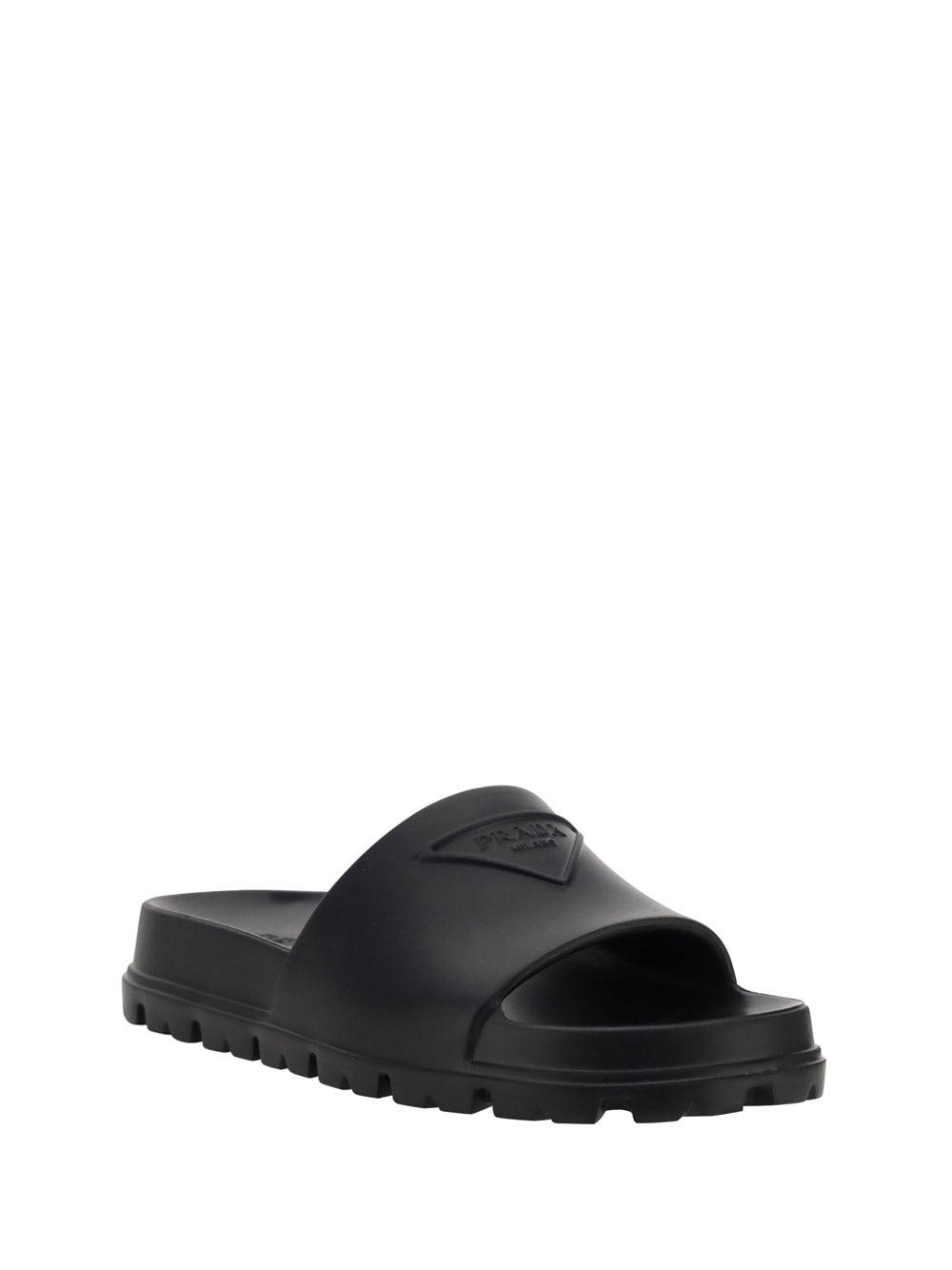 Rubber Sandals - Black.