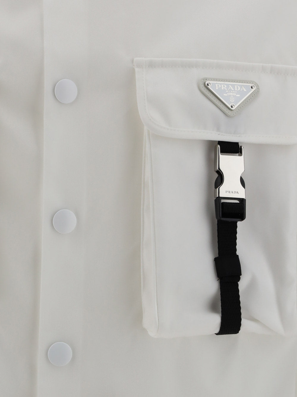 Re-Nylon Shirt - White