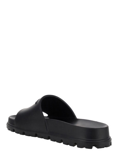 Rubber Sandals - Black.