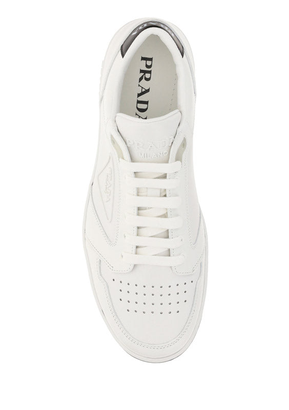 District Leather Sneaker - White