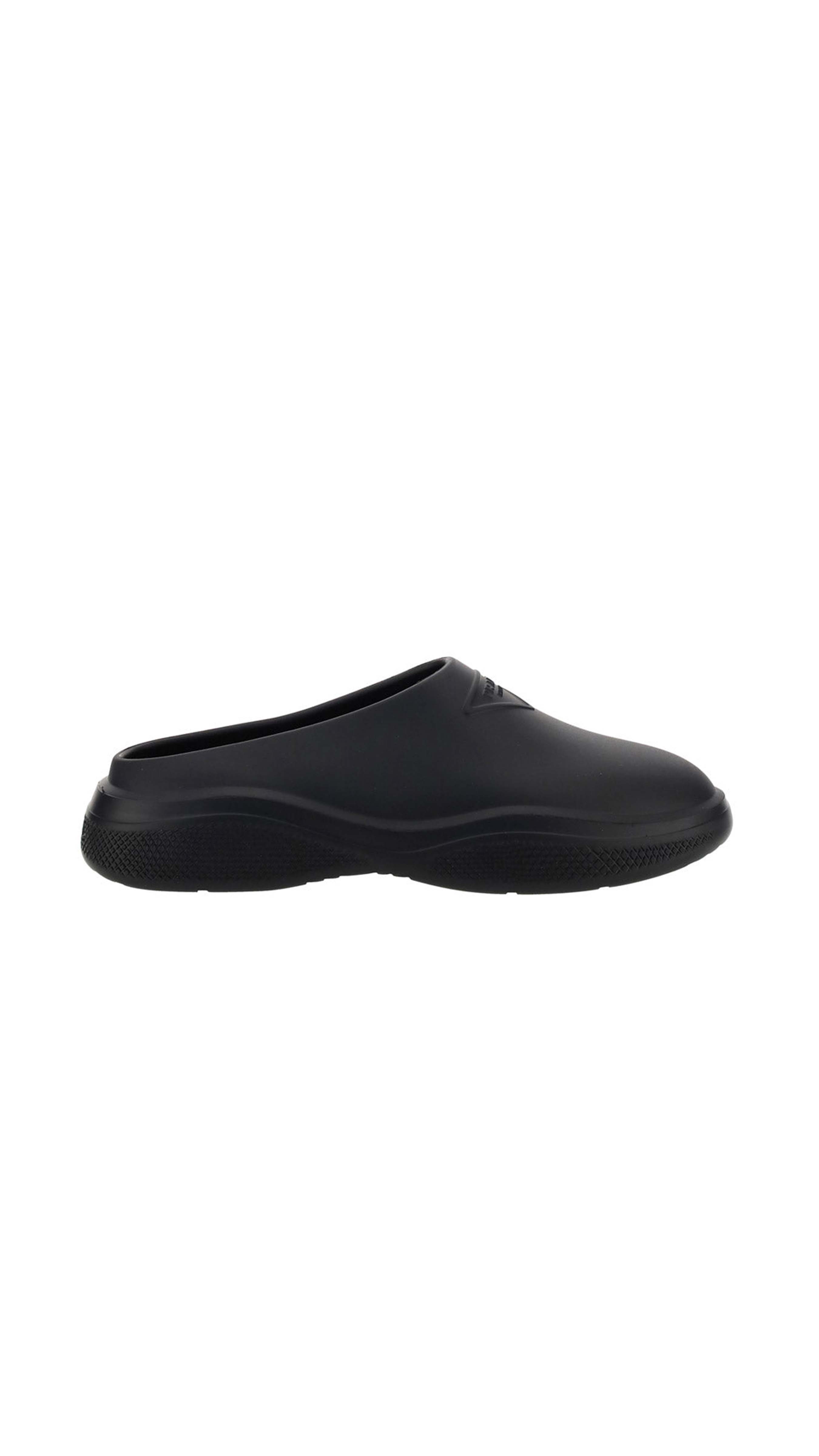 Foam Rubber Mules - Black