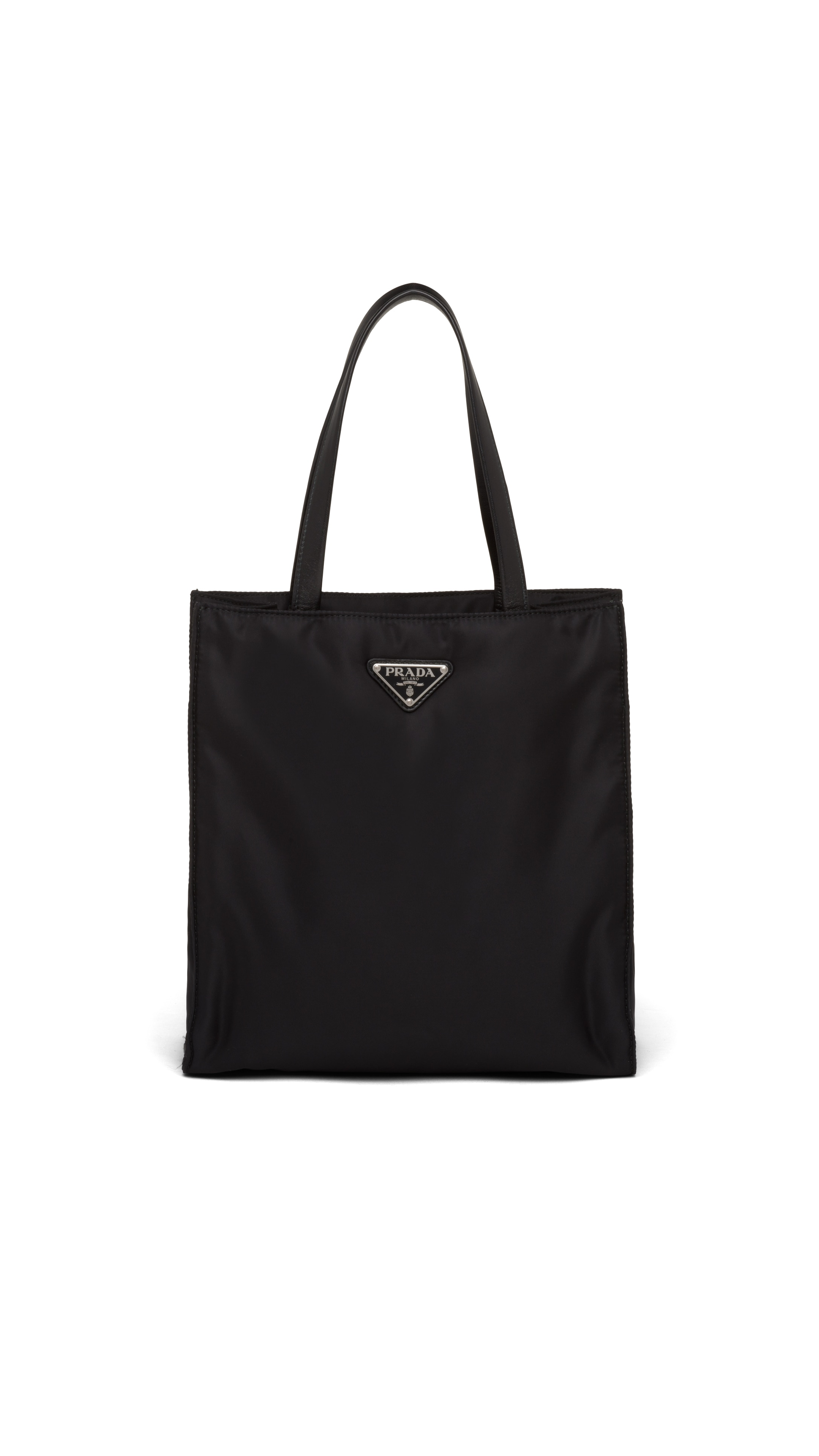 Re-Nylon Padded Tote Bag - Black